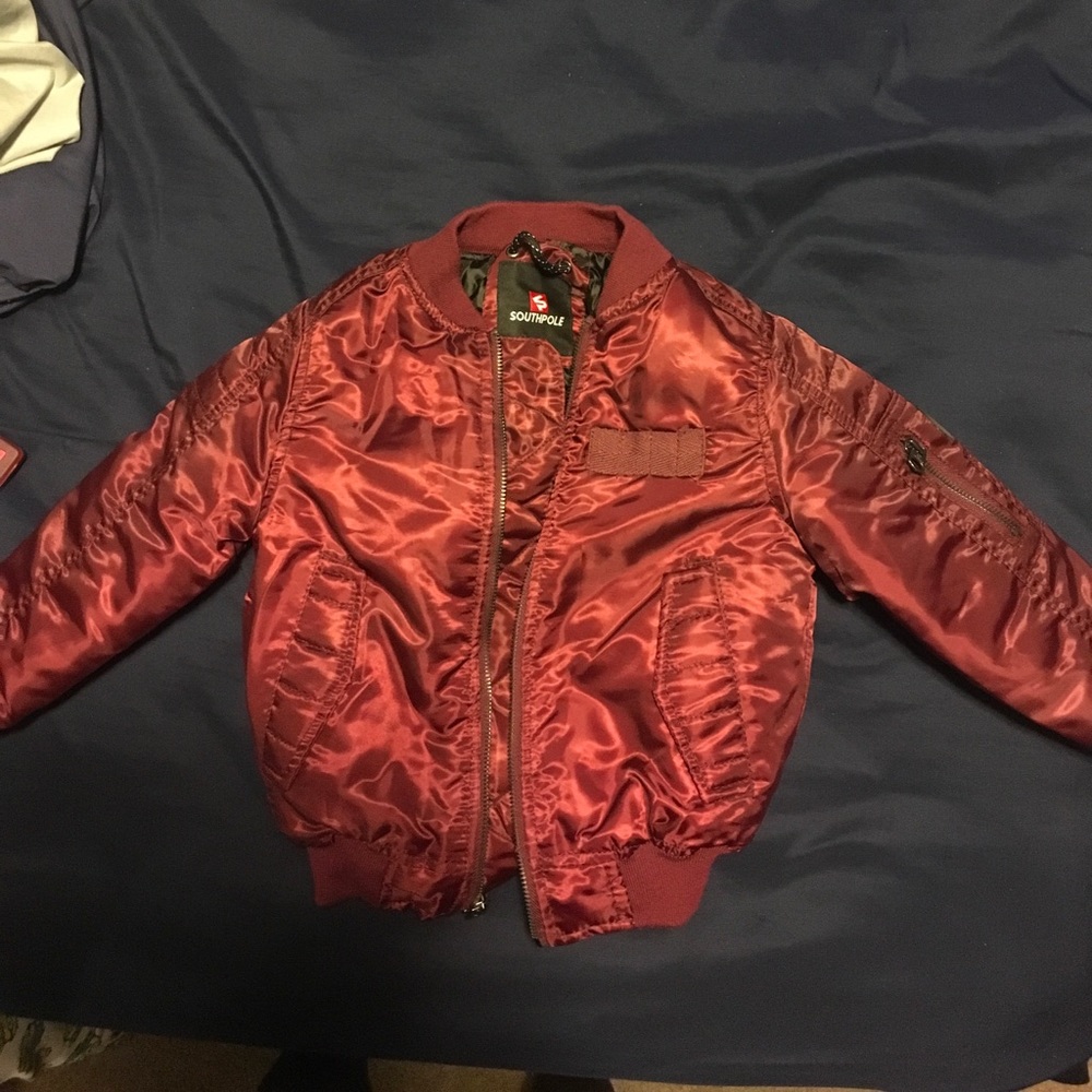 Toddler Boys Bomber Jacket used Size 4
